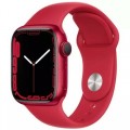 Часы Apple Watch Series 7 GPS 41mm Aluminum Case with Sport Band (PRODUCT)RED 
